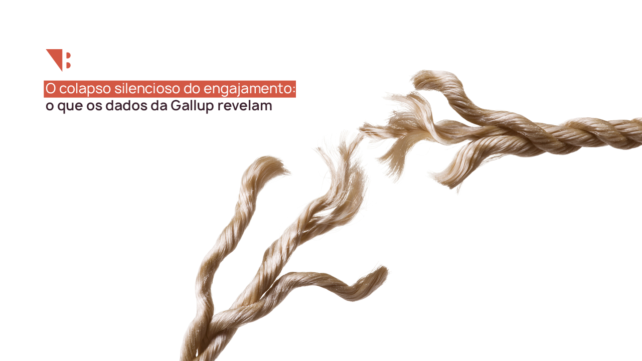 O colapso silencioso do engajamento: o que os dados da Gallup revelam
